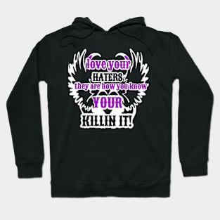 Inspirational Saying for the Strong! Hoodie